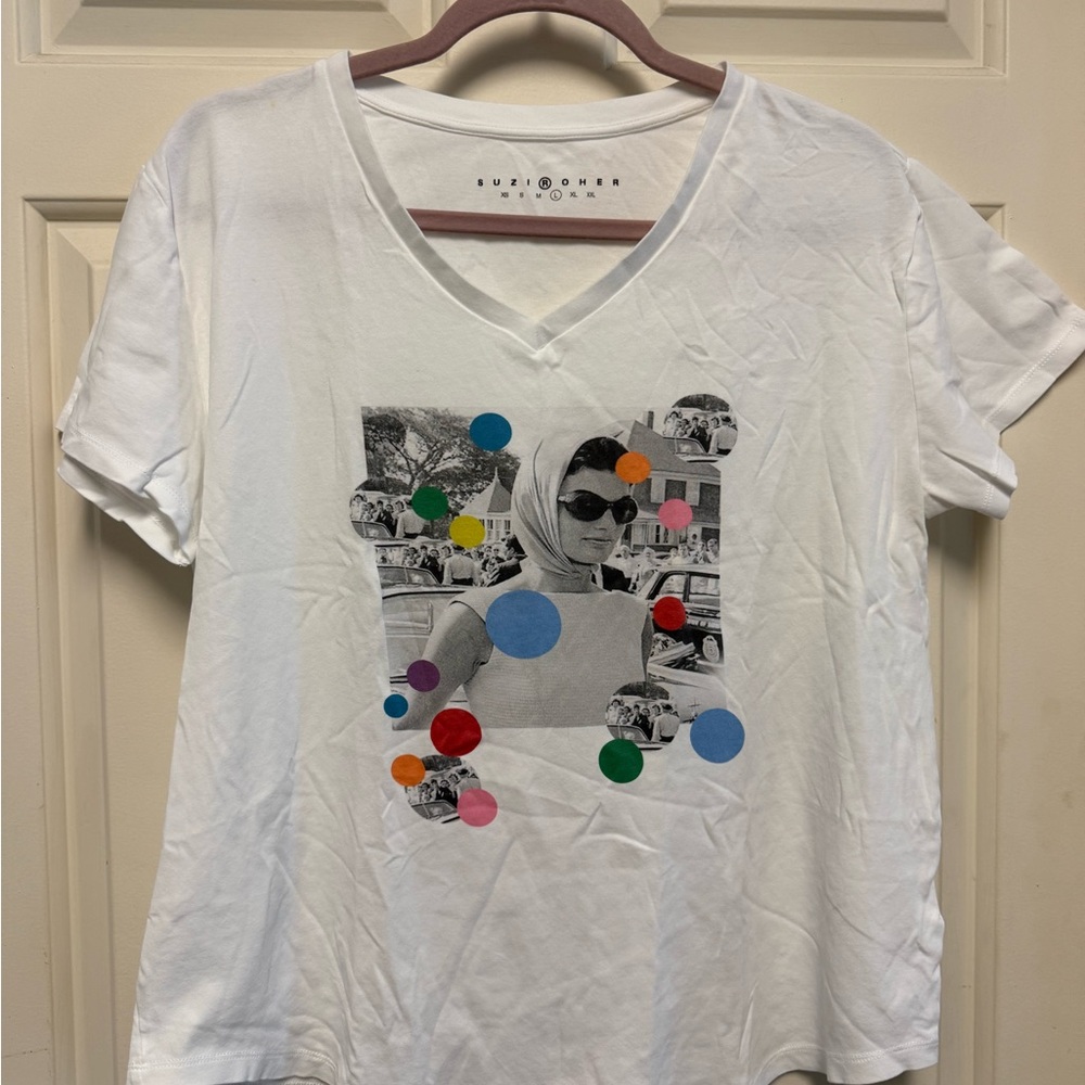 Designer Suzi Roher — “Because We Love You” Contemporary T-SHIRT